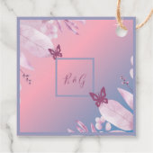 パステルさくらんぼブロッサム結婚桜 フェイバータグ (裏面)