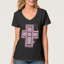 パステルすごいゴシックグラフィティクロスTシャツ Tシャツ