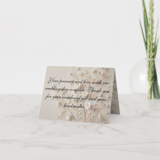 パステルでお世話になっております サンキューカード (正面)