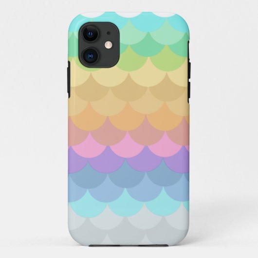 パステルによってスカラップで仕上げられるiPhone 5つのケース Case-Mate iPhoneケース (裏面)