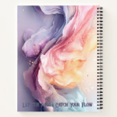 パステルに魂を埋める ノートブック (裏面)