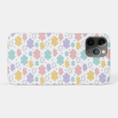 パステルのかわいい雲パターン Case-Mate iPhoneケース (裏面(横))