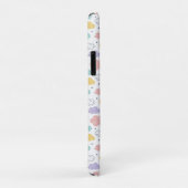 パステルのかわいい雲パターン Case-Mate iPhoneケース (裏面/右)
