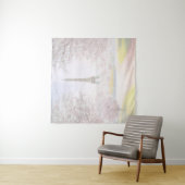 パステルのかわいらしいパリ タペストリー (インサイチュ)