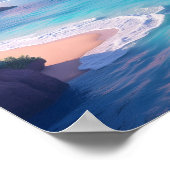 パステルのアメリカ湾 ポスター (角)