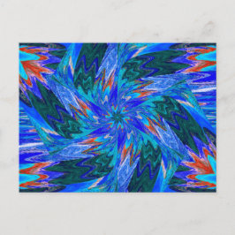 パステルのワイルドフラワーズハガキ12 ポストカード