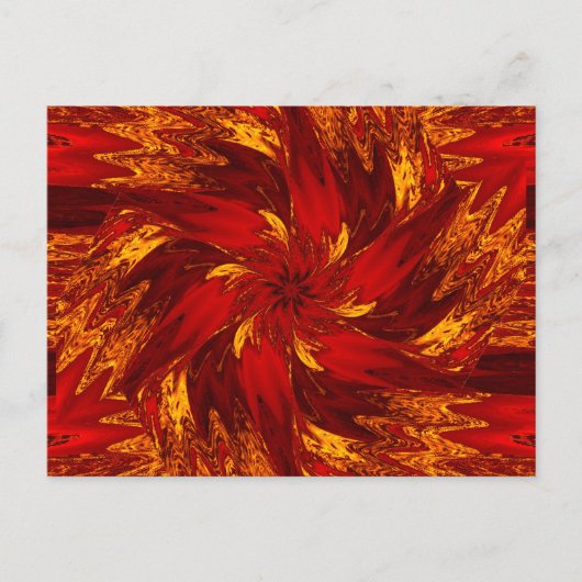 パステルのワイルドフラワーズハガキ7枚 ポストカード (正面)