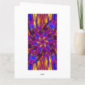 パステルのワイルドフラワー14 カード (裏面)