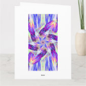 パステルのワイルドフラワー1 カード (裏面)