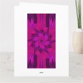 パステルのワイルドフラワー3 カード (裏面)