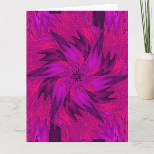 パステルのワイルドフラワー3 カード (正面)