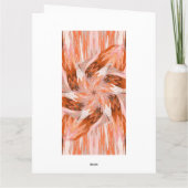 パステルのワイルドフラワー5 カード (裏面)