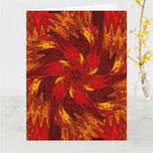 パステルのワイルドフラワー7 カード (黄色い花)