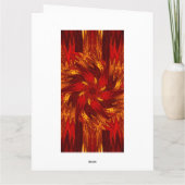 パステルのワイルドフラワー7 カード (裏面)