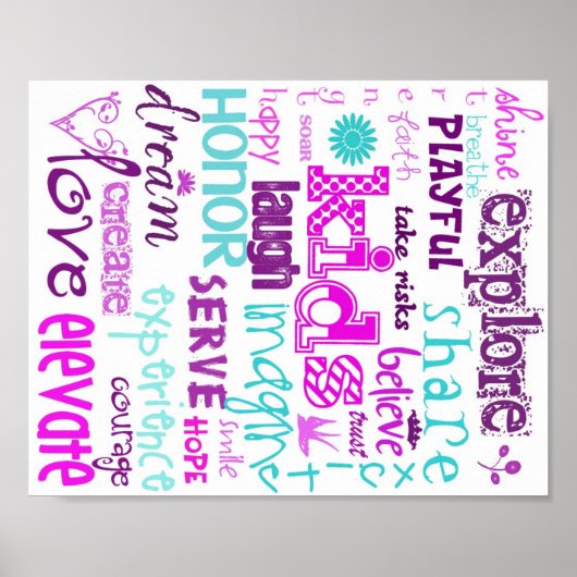 パステルの子供たち ポスター (正面)