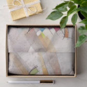 パステルの専攻学生抽象美術の水彩画のカンタータ 薄葉紙 (ギフト)