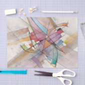 パステルの専攻学生抽象美術の水彩画のカンタータ 薄葉紙 (クラフト)