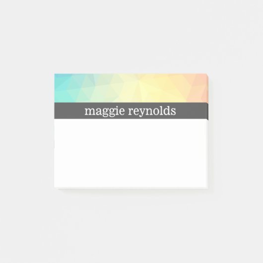 パステルの抽象芸術 ポストイット (正面)