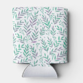 パステルの水色の枝は紫と緑 缶クーラー (裏面)