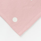 パステルの背景にシームレスなパターンを見る。ヴィンテージ フリースブランケット (角)