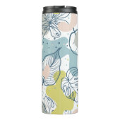 パステルの色パーム葉の形状オーガニックと形状 タンブラー (裏面)