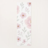 パステルの花と写真パーソナライズされた – 母の日 ヨガマット (裏面)