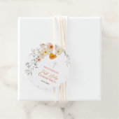 パステルの花と緑の最初の聖餐式 フェイバータグ (インサイチュ)