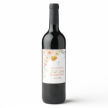 パステルの花と緑の最初の聖餐式