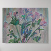 パステルの花アーティストElizaveta Limanova(me) ポスター (正面)