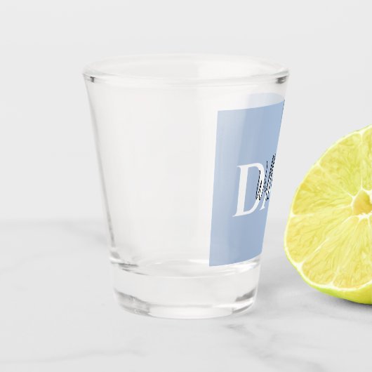 パステルはっきりしたパパ | 父モダンの日贈り物 ショットグラス (左)