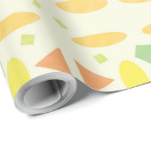 パステルよくはしゃぐシームレスデザイン ラッピングペーパー (ロールコーナー)