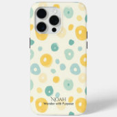 パステルよくはしゃぐ抽象芸術 – ミニマリストドット Case-Mate iPhoneケース (裏面)