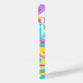 パステルらせん状抽象芸術プリント Case-Mate iPhoneケース (裏面 / 左)