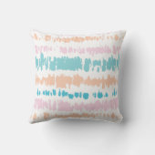 パステルろうけつ染めパターン クッション (裏面)