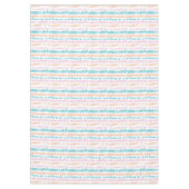 パステルろうけつ染めパターン テーブルクロス (正面)