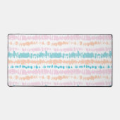 パステルろうけつ染めパターン デスクマット (正面)