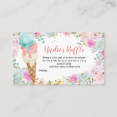 パステルアイスクリームアンダイスラッフルエンクロージャカード エンクロージャーカード (正面)