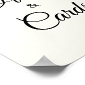 パステルアイスクリームブライダルシャワーギフト&カード ポスター (角)