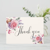 パステルアイスクリームブライダルシャワーサンキューカード 案内状 (スタンド正面)