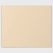 パステルアイボリーベージュラッピング紙 ラッピングペーパー (フラット)