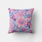 パステルアジサイ装飾用クッション クッション (裏面)