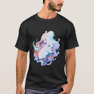 パステルアニメ幽霊 Tシャツ