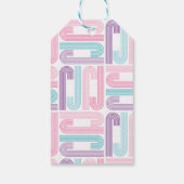 パステルアフリカンナツクラッカーズハッピーホリデー ギフトタグ (裏面)