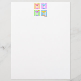 パステルアポップ・アートのートマルティーニ