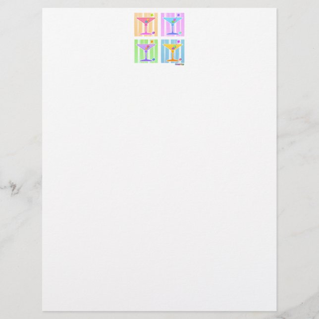 パステルアポップ・アートのートマルティーニ (正面)