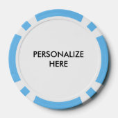 パステルアポップ・アートのートマルティーニ ポーカーチップ (裏面)