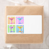 パステルアポップ・アートのートマルティーニ ラベル (インサイチュ)