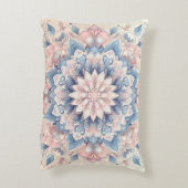 パステルアラベスクマンダラアート アクセントクッション (裏面(縦))