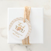 パステルアリトルかわいこちゃんパイギンガム秋ベビーシャワー フェイバータグ (インサイチュ)