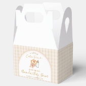 パステルアリトルかわいこちゃんパイギンガム秋ベビーシャワー フェイバーボックス (オープン)